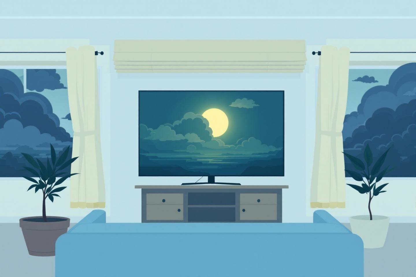 Peut-on regarder la télé pendant un orage ? Risques et précautions