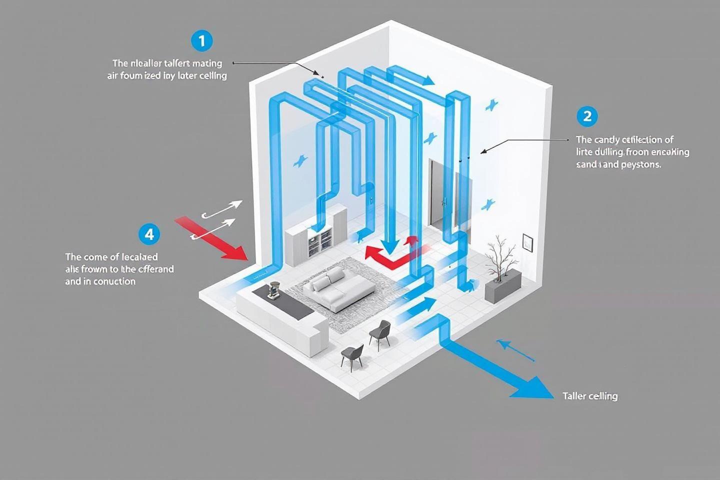 Hauteur de plafond standard : normes et recommandations par pièce
