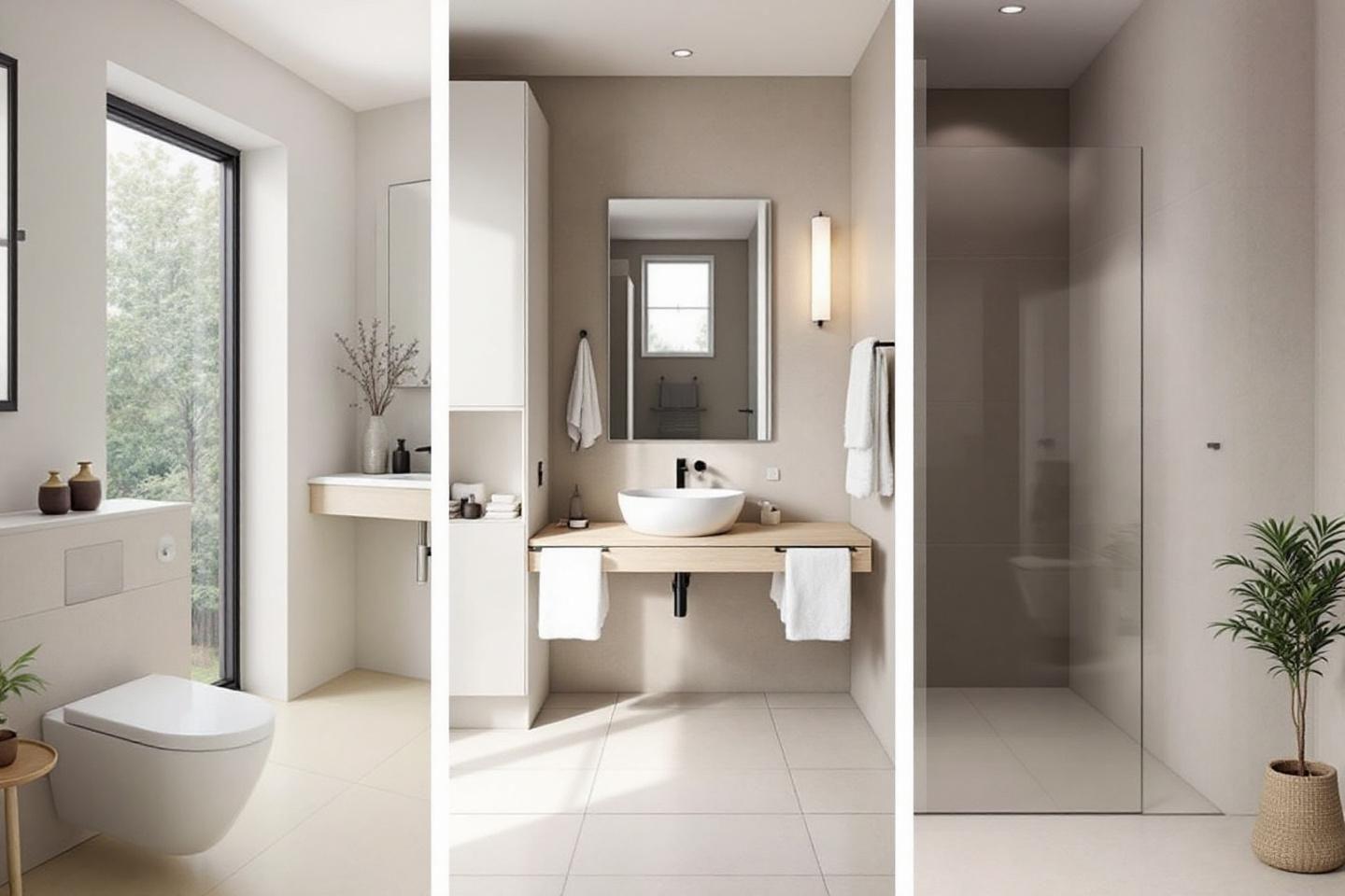 11 Plans d'aménagement pour une salle de bain de 4m2