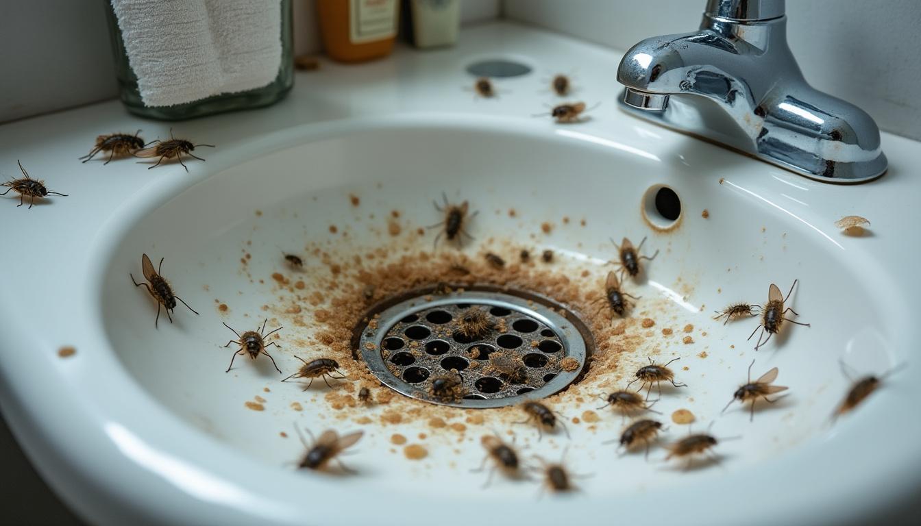 découvrez pourquoi les psychodidae, petits moucherons, envahissent votre salle de bain et apprenez les méthodes efficaces pour les éliminer définitivement.