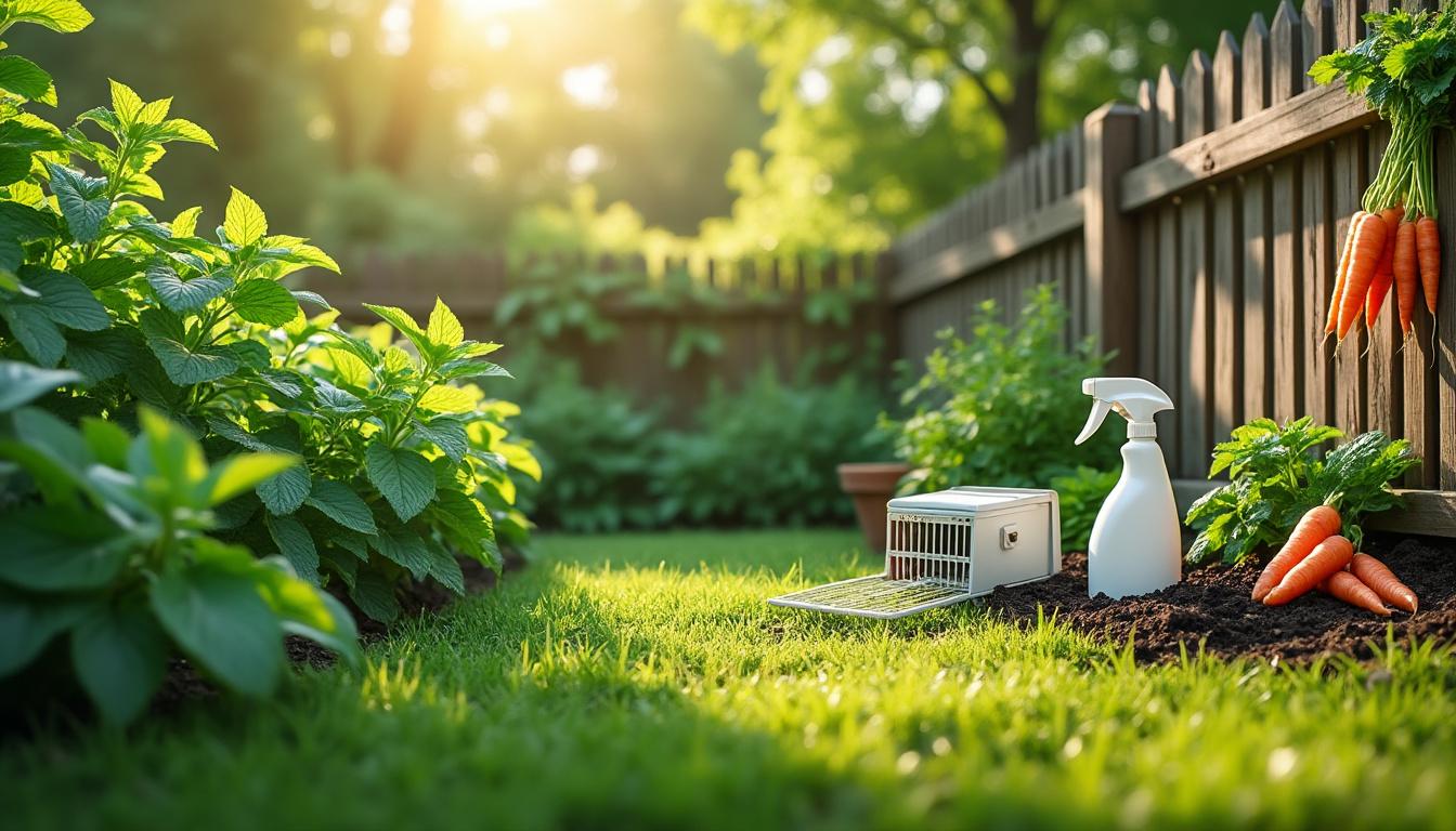 découvrez des méthodes efficaces et naturelles pour éliminer les souris de votre jardin et protéger vos plantes en toute sécurité.