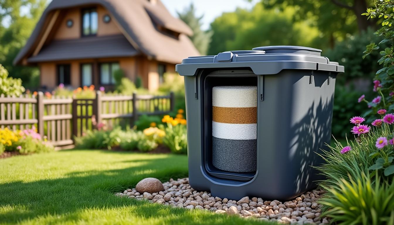 découvrez compacto st, le filtre compact innovant pour un assainissement autonome efficace sans besoin d'électricité. solution écologique et pratique pour un environnement sain.