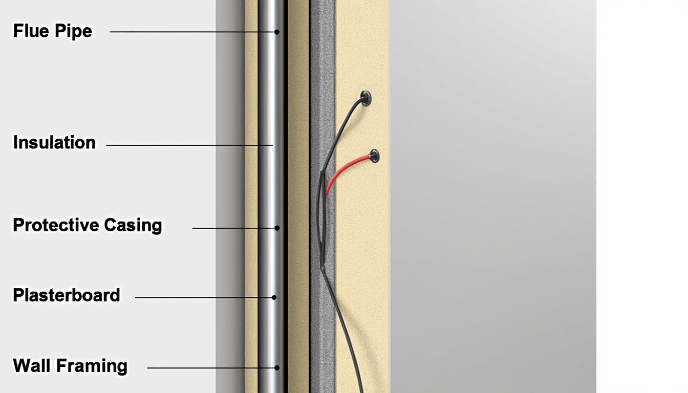 découvrez les normes essentielles pour installer correctement un conduit de poêle traversant un mur en placo, garantissant sécurité et conformité.