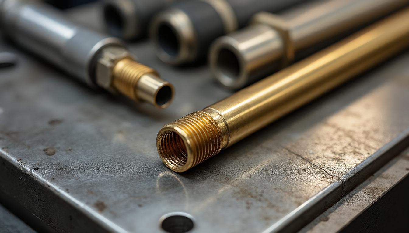 achetez votre tube en laiton totalement fileté avec commande express et service clic & pick pour une récupération rapide et pratique.