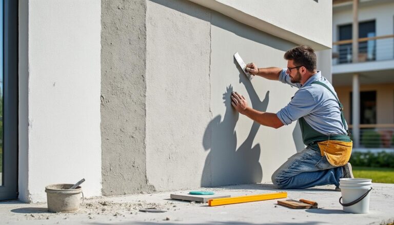 découvrez la méthode détaillée pour appliquer un enduit gratté et les bénéfices qu'il apporte pour sublimer et protéger efficacement votre façade.