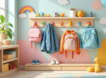 découvrez nos porte-manteaux personnalisés spécialement conçus pour les tout-petits en petite section, alliant praticité et originalité pour une organisation optimale en classe.