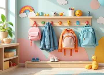 découvrez nos porte-manteaux personnalisés spécialement conçus pour les tout-petits en petite section, alliant praticité et originalité pour une organisation optimale en classe.