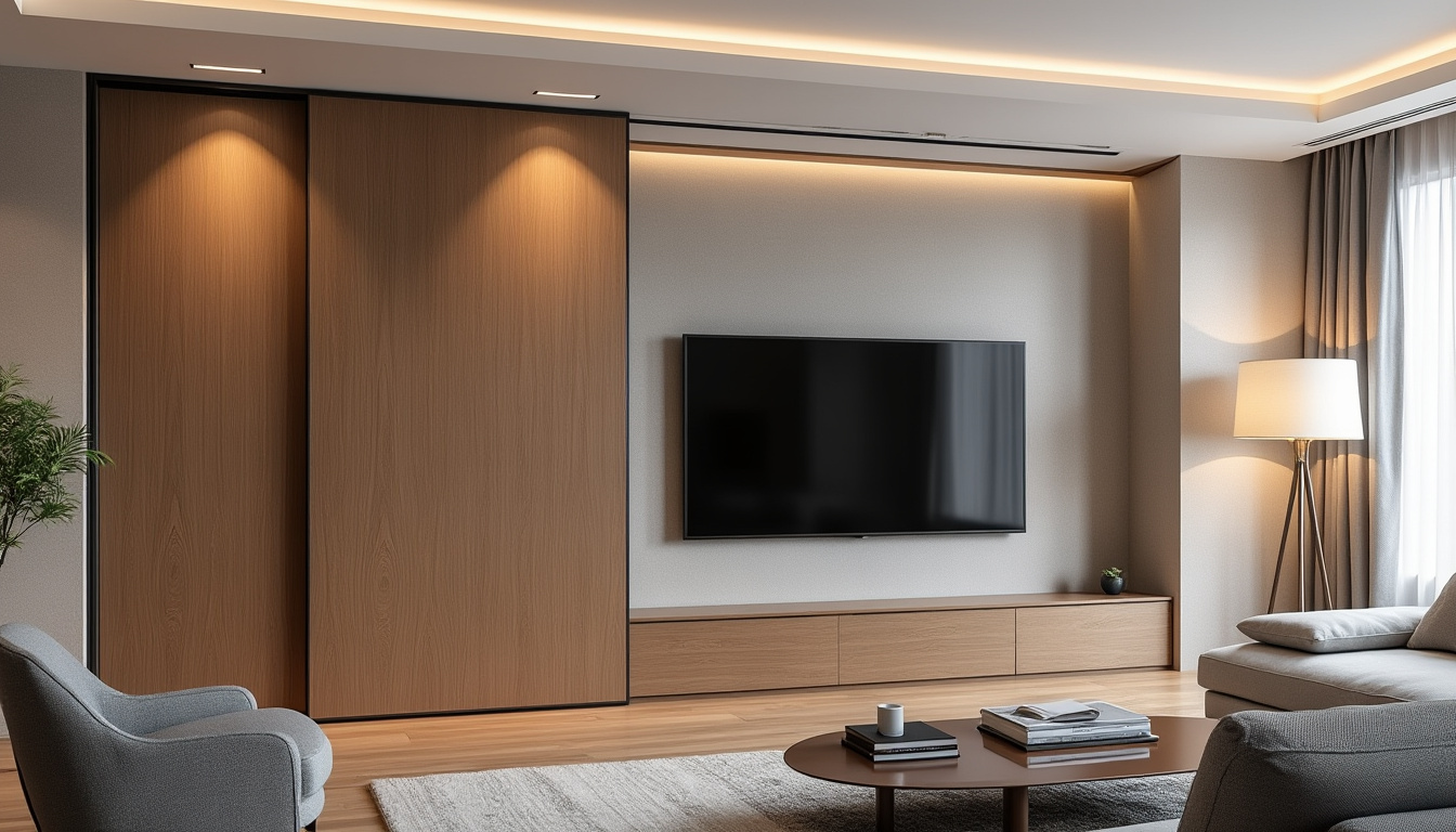 découvrez des méthodes astucieuses et élégantes pour dissimuler votre télévision et harmoniser votre intérieur avec style et subtilité.
