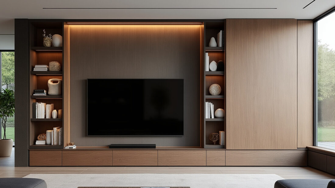 découvrez des méthodes astucieuses et élégantes pour dissimuler votre télévision tout en préservant le style de votre intérieur.