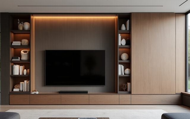 découvrez des méthodes astucieuses et élégantes pour dissimuler votre télévision tout en préservant le style de votre intérieur.
