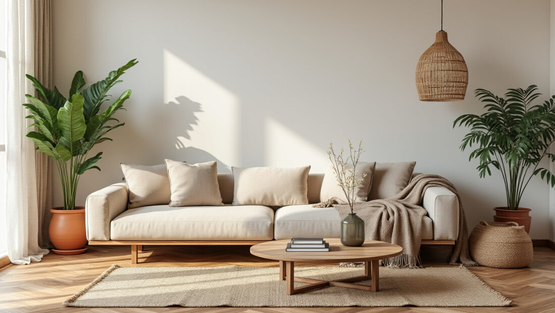 découvrez des idées élégantes et éco-responsables pour sublimer votre salon avec un canapé beige, alliant confort, style chic et respect de l'environnement.