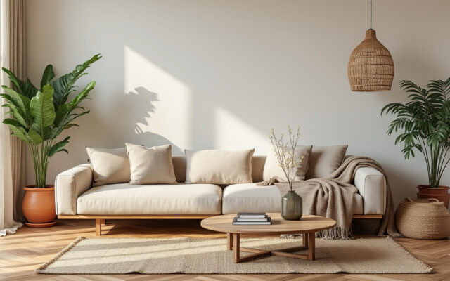 découvrez des idées élégantes et éco-responsables pour sublimer votre salon avec un canapé beige, alliant confort, style chic et respect de l'environnement.