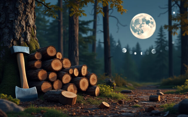 découvrez le moment idéal pour couper votre bois de chauffage en fonction des phases lunaires afin d'optimiser sa qualité et son séchage.