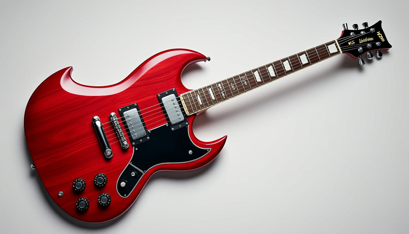 découvrez l’epiphone sg-400 cherry red : une guitare électrique au style classique, au son puissant et aux performances idéales pour les guitaristes passionnés.