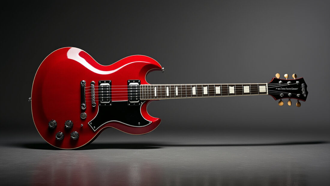 découvrez l’epiphone sg-400 cherry red, une guitare électrique au style classique, au son puissant et au confort de jeu remarquable.