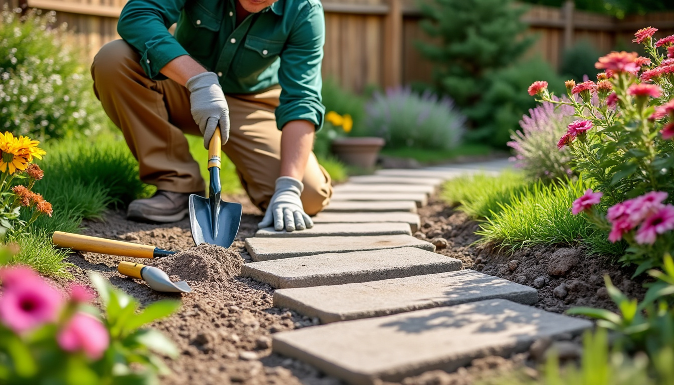 découvrez comment poser des dalles et des pavés sur un terrain naturel : préparation du sol, choix des matériaux et étapes clés pour un résultat durable.