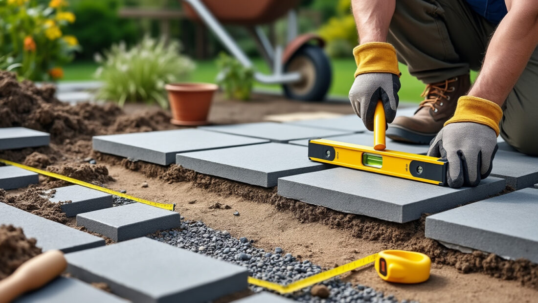 découvrez comment poser des dalles et des pavés sur un terrain naturel : préparation du sol, étapes de pose et conseils pratiques pour un résultat durable.
